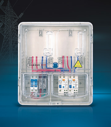 單相二表位電表箱(上下結(jié)構(gòu))